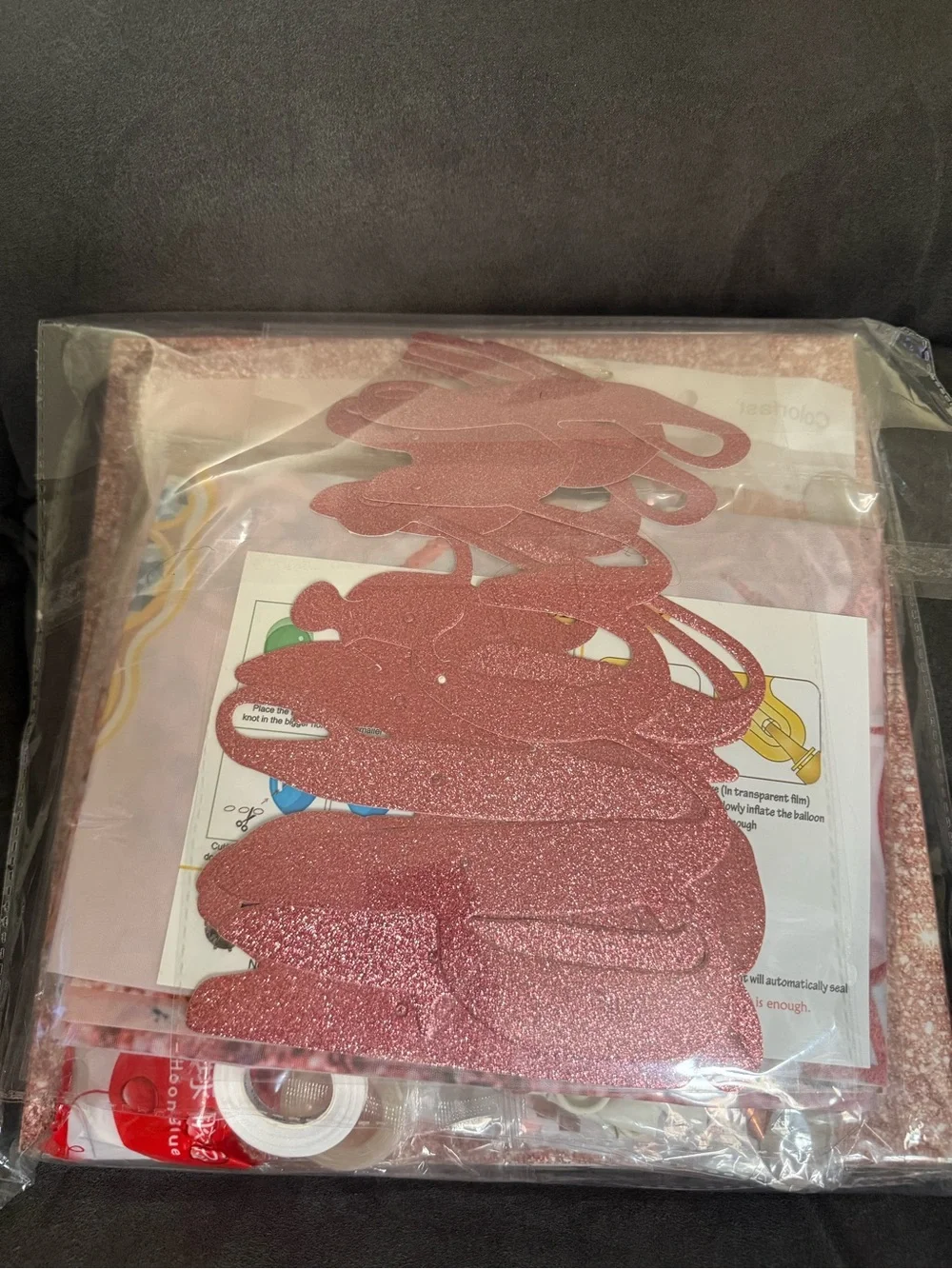 Sweet 16 Party Decoration Kit - Rose Gold Pink
